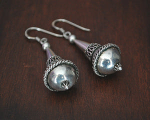 Vintage Indian Silver Earrings