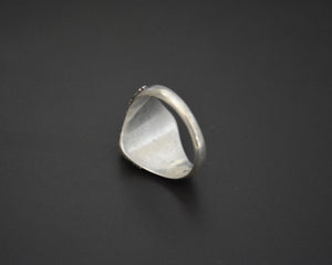 Vintage Nepali Coral Ring - Size 8 & 8.75