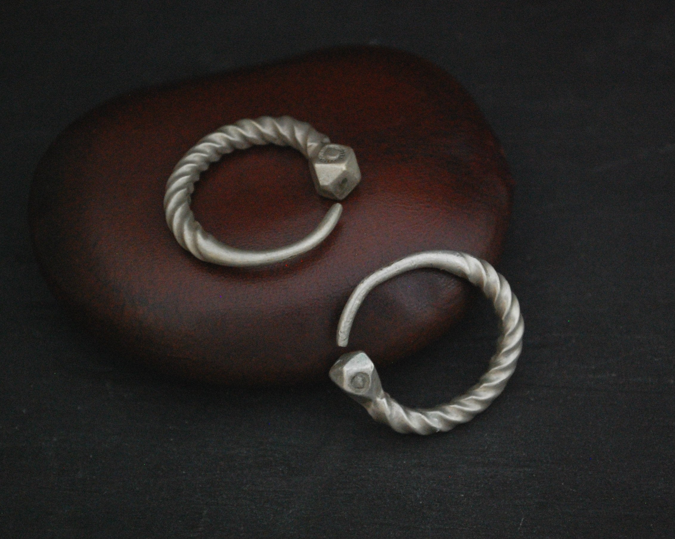 Tuareg Tsabit Hoop Earrings