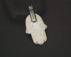 Enamel Berber Hamsa Pendant