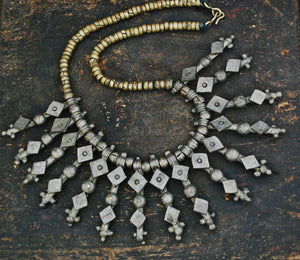 Rustic Ethiopian Brass Necklace