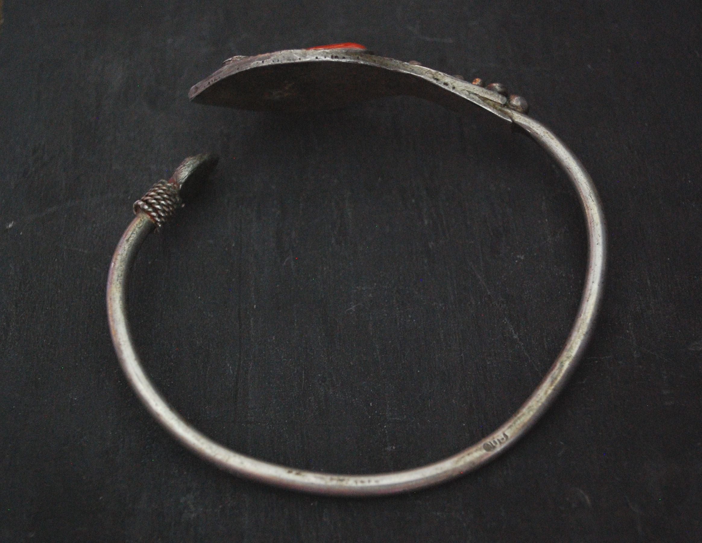 Berber Coral Cuff Bracelet