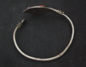 Berber Coral Cuff Bracelet