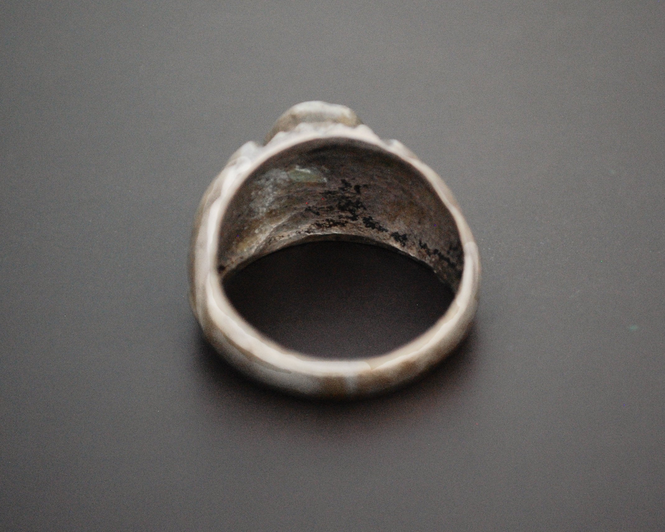Ethnic Turquoise Ring - Size 8 / 8.25