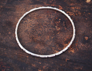 Mexican Bamboo Bangle Bracelet