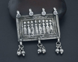 Old Hindu Amulet Sapta Matrikas with Bells