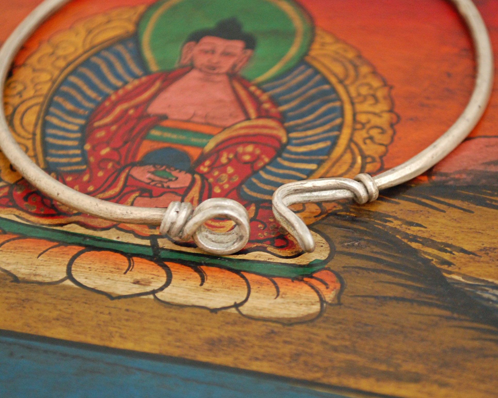 Rajasthani Tribal Silver Bracelet