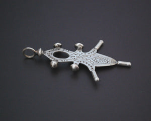 Tuareg Silver Cross Pendant