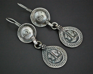 Hindu Charm Earrings Vishnu's Feet