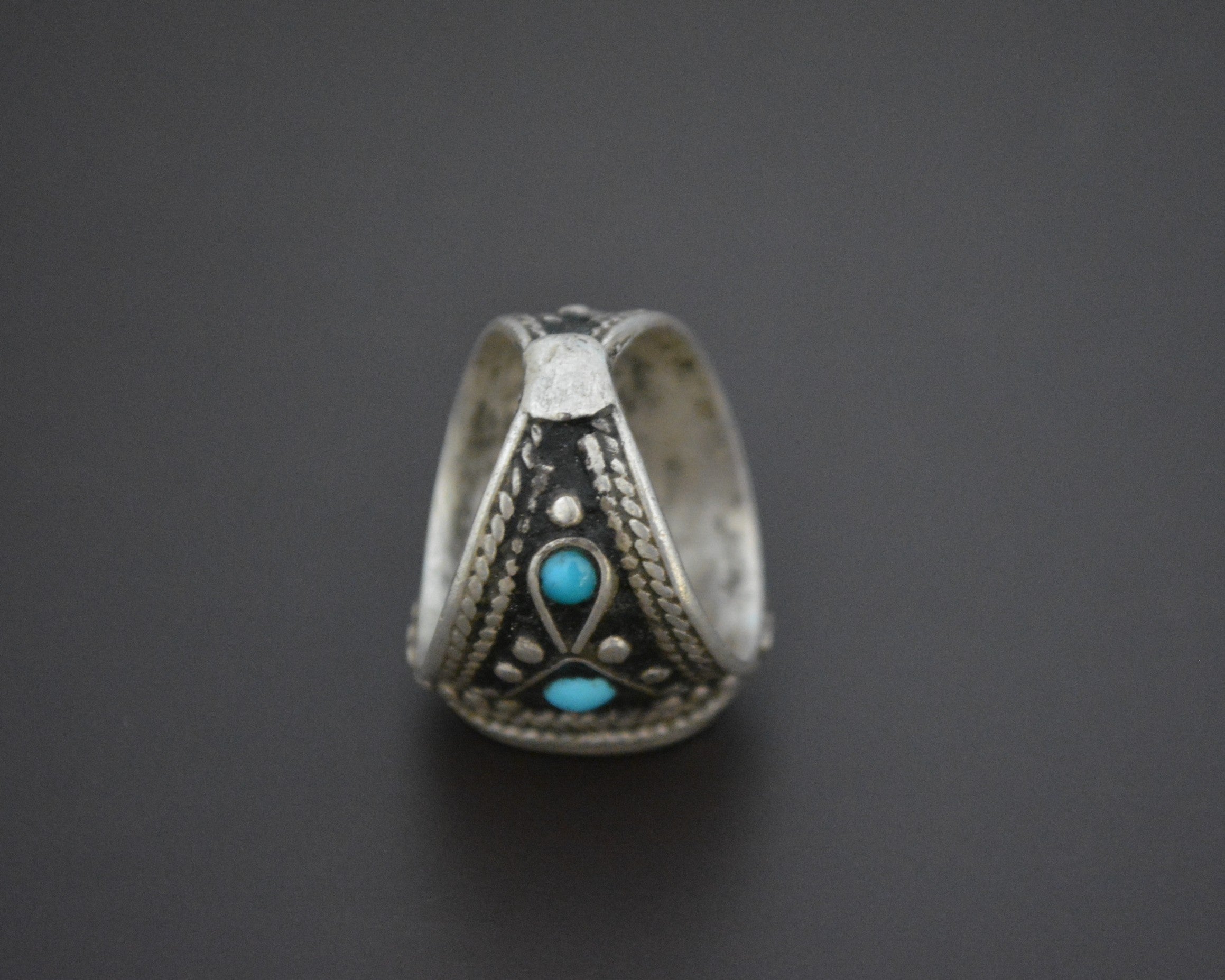 Afghani Arabic Writing Carnelian Ring - Size 8