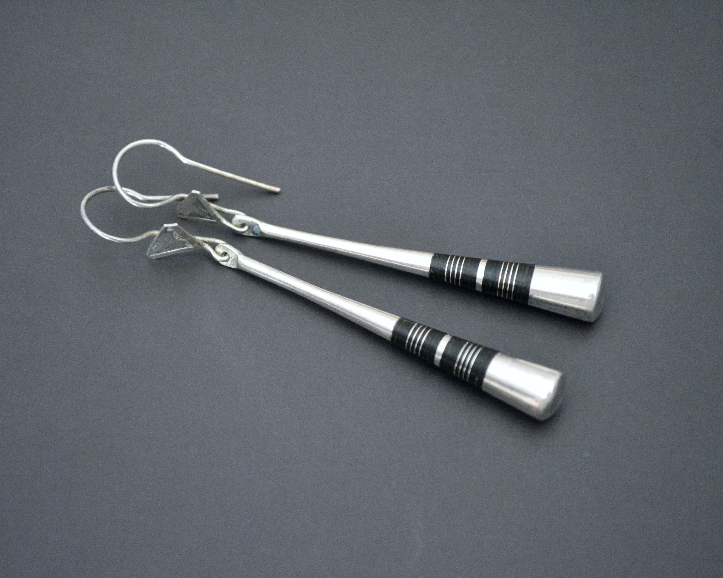 Tuareg Silver Earrings