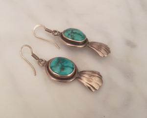 Native American Navajo Turquoise Earrings