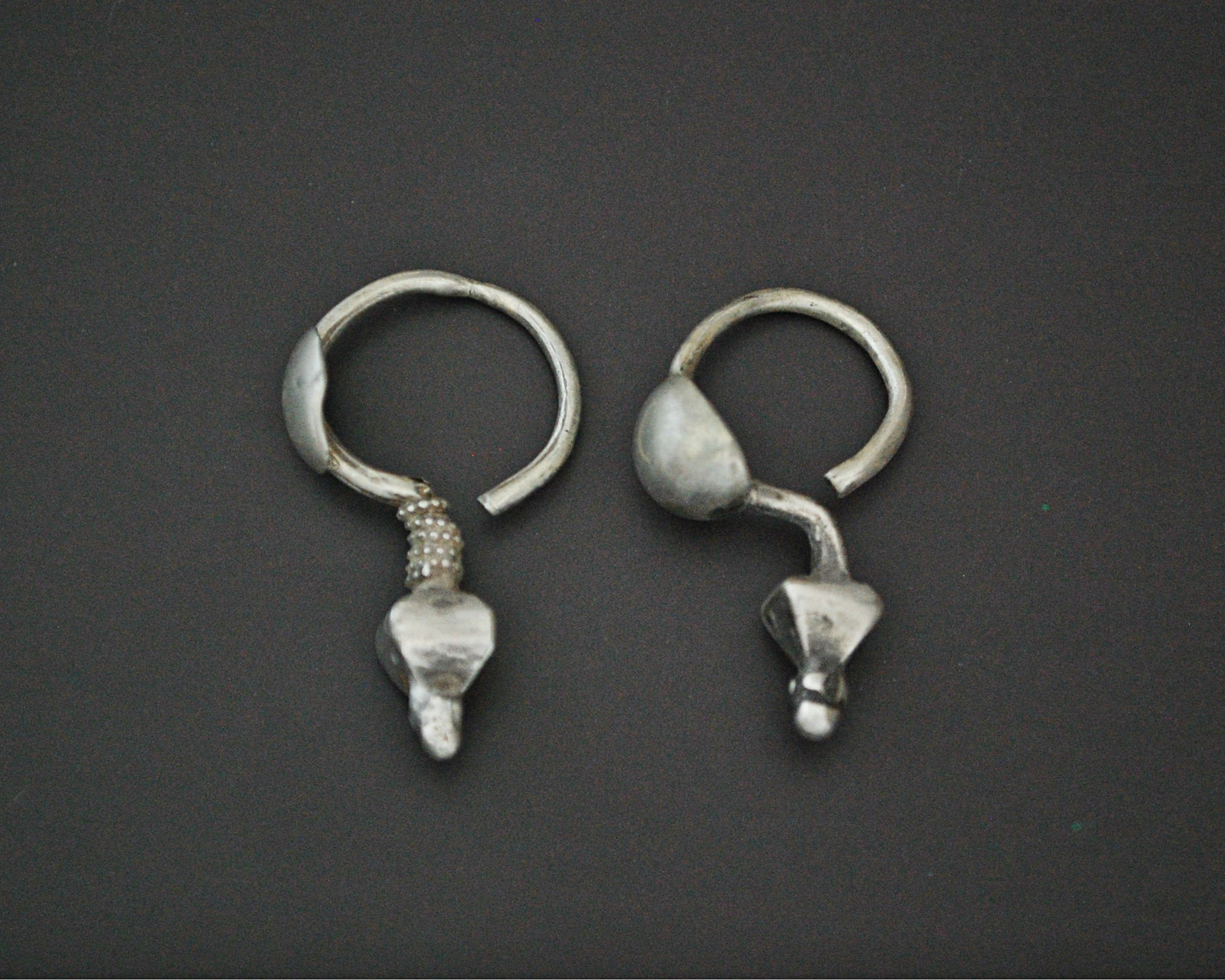 Tribal Indian Earrings from Gujarat