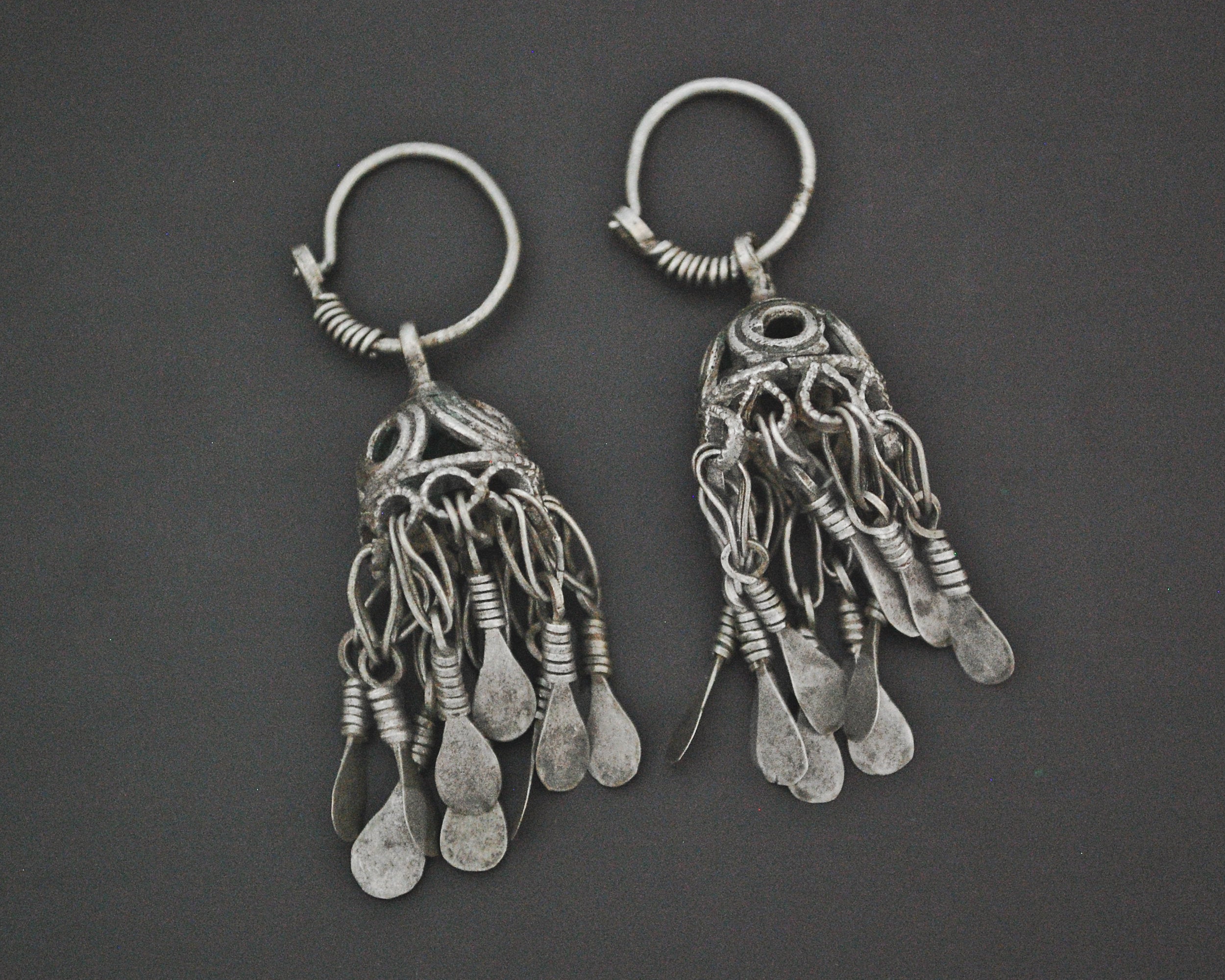 Old Afghani Tassel Earrings