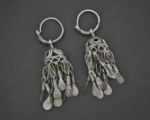 Old Afghani Tassel Earrings