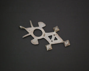 Tuareg Sterling Silver Cross Pendant