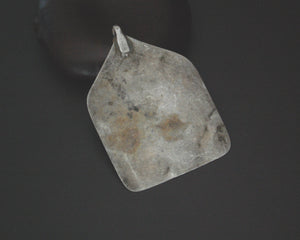 Egyptian Siwa Pendant with Carved Lotus - Timiznaqt