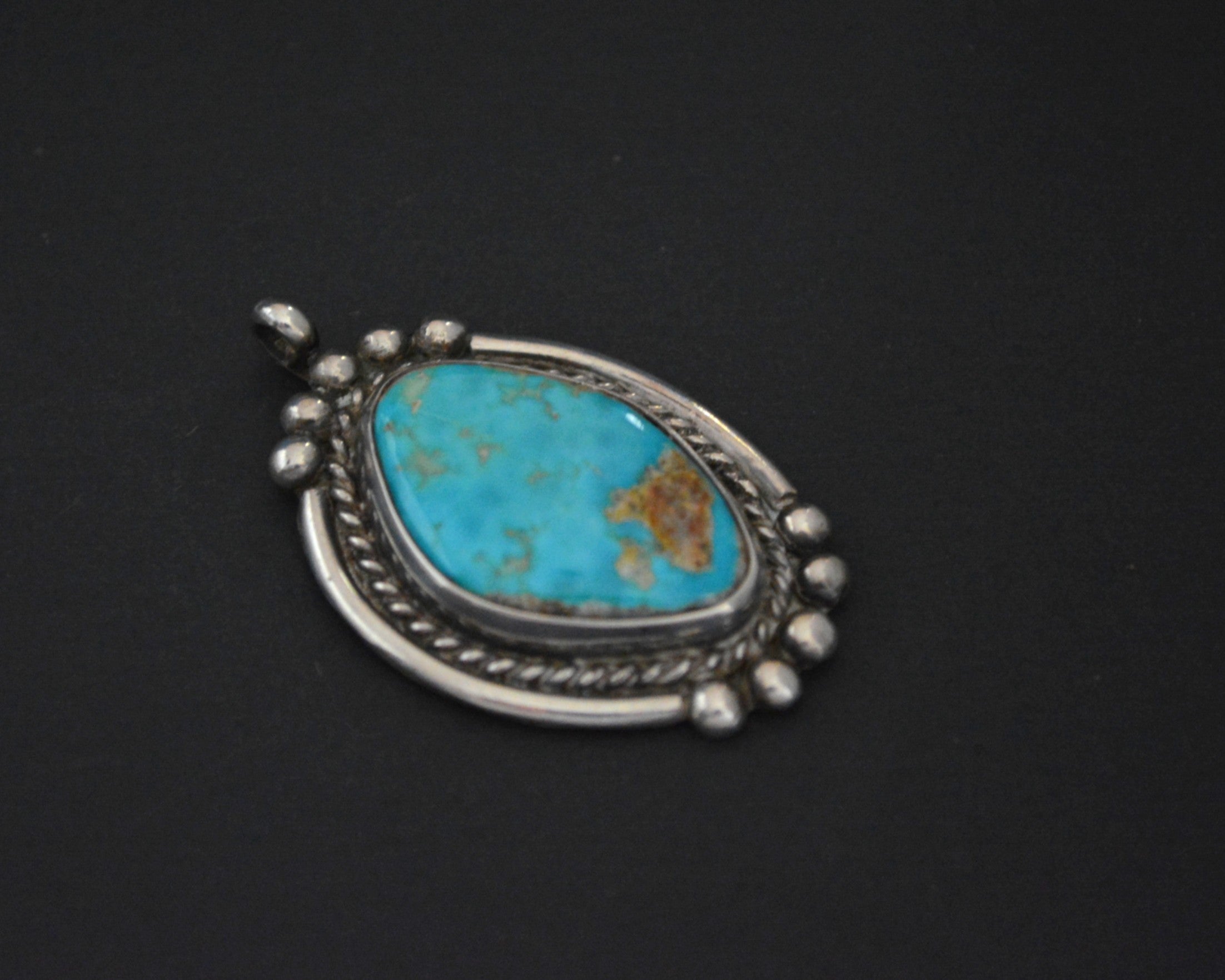 Navajo Turquoise Pendant