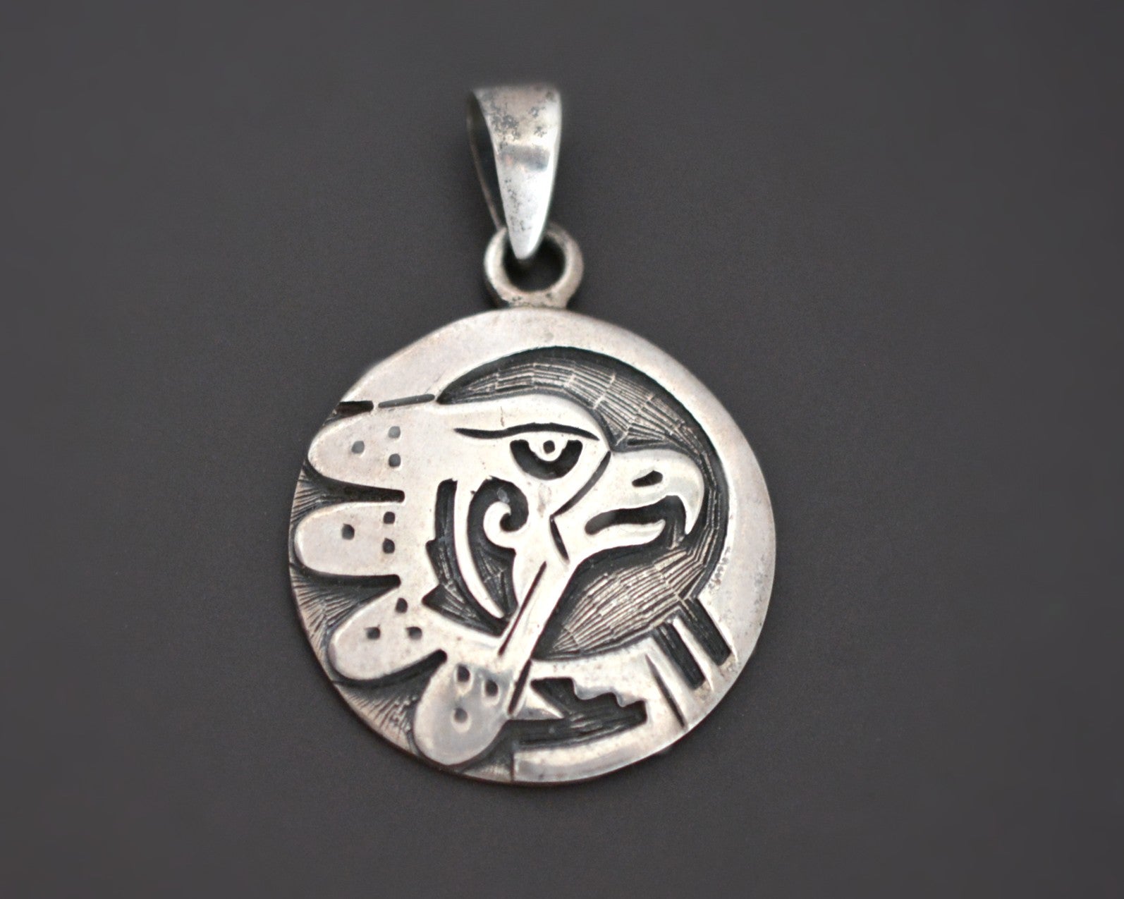 Native American Hopi Eagle Pendant
