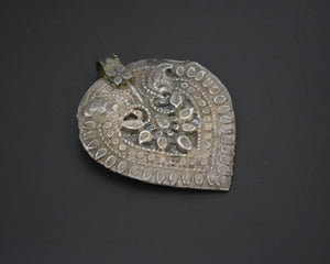 Old Rajasthani Silver Amulet Pendant