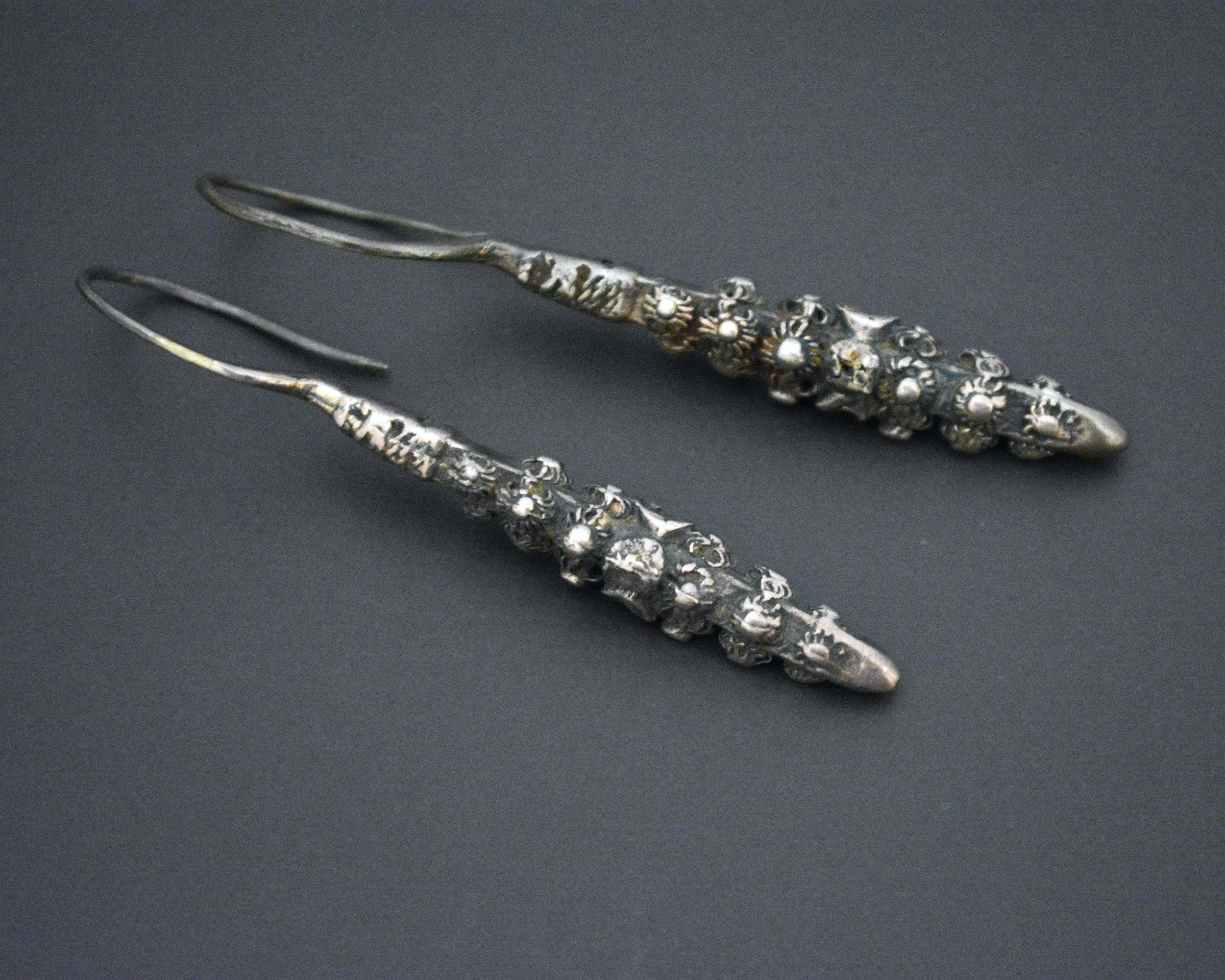 Antique Kirghiz Earrings