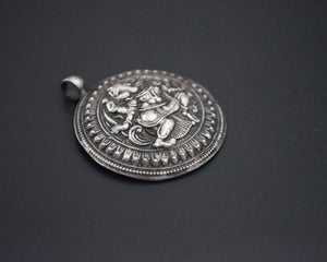 Hindu God Hanuman Medaillon Pendant