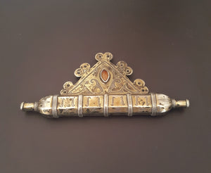 Old Turkmen Pendant with Carnelian