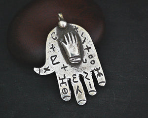 Old Berber Hamsa Pendant