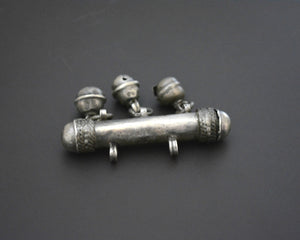 Ottoman Silver Pendant with Bells