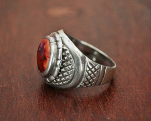 Old Afghani Ring - Size 7.5