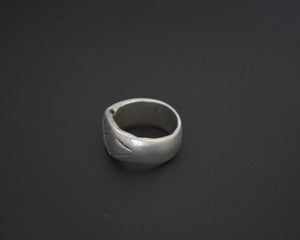 Antique Ethiopian Silver Ring - Size 9