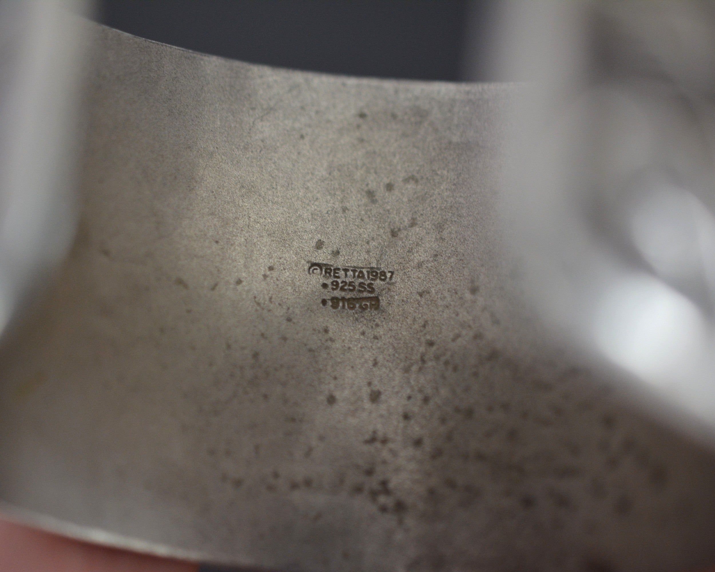 Ethnic Wide Cuff Bracelet with Nature and Cranes