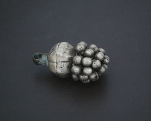 Old Rajasthani Silver Amulet Pendant