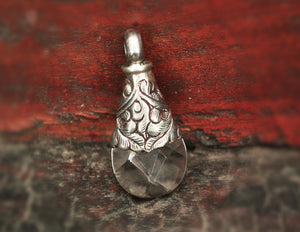 Himalayan Crystal Quartz Amulet