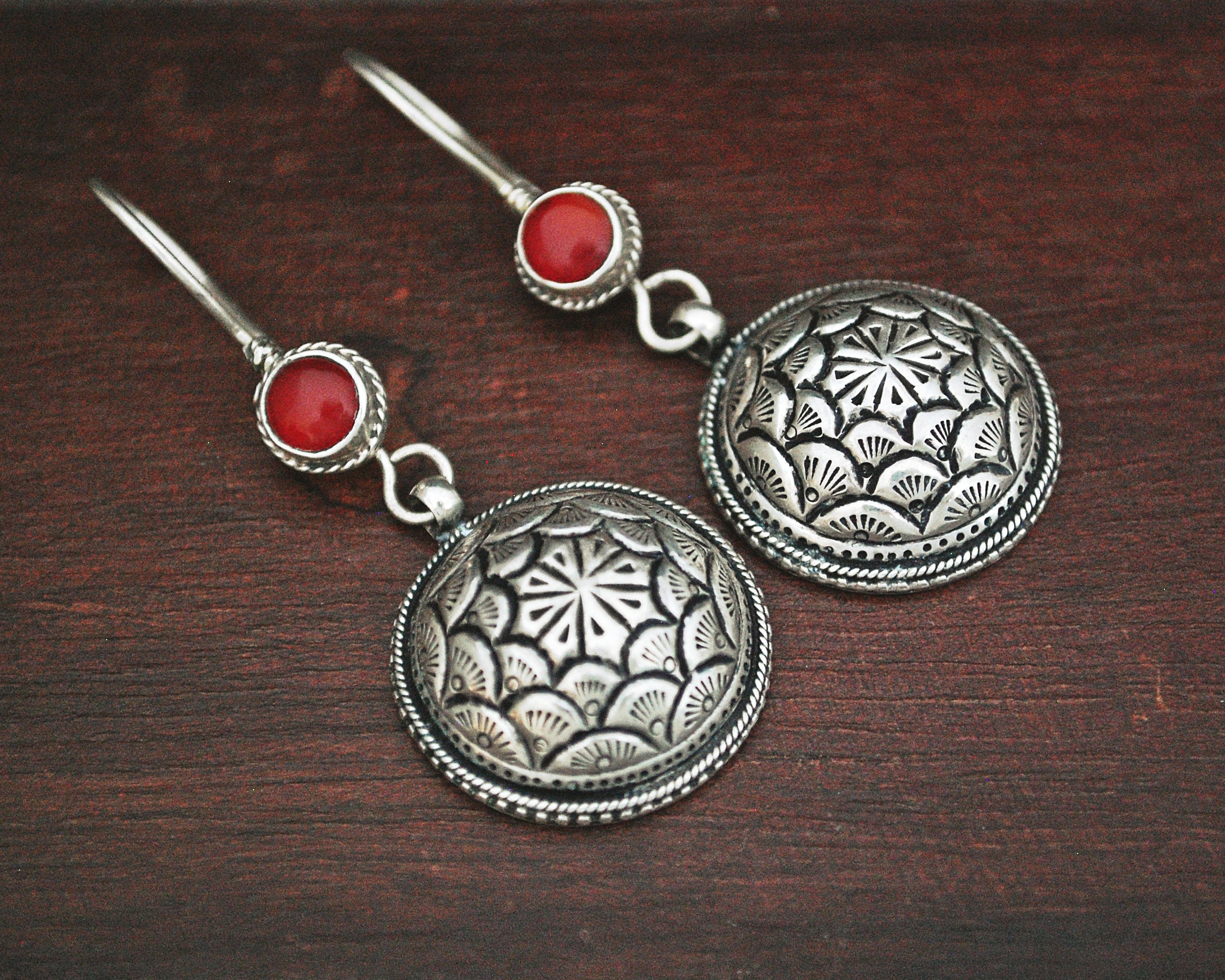 Afghani Carnelian Earrings