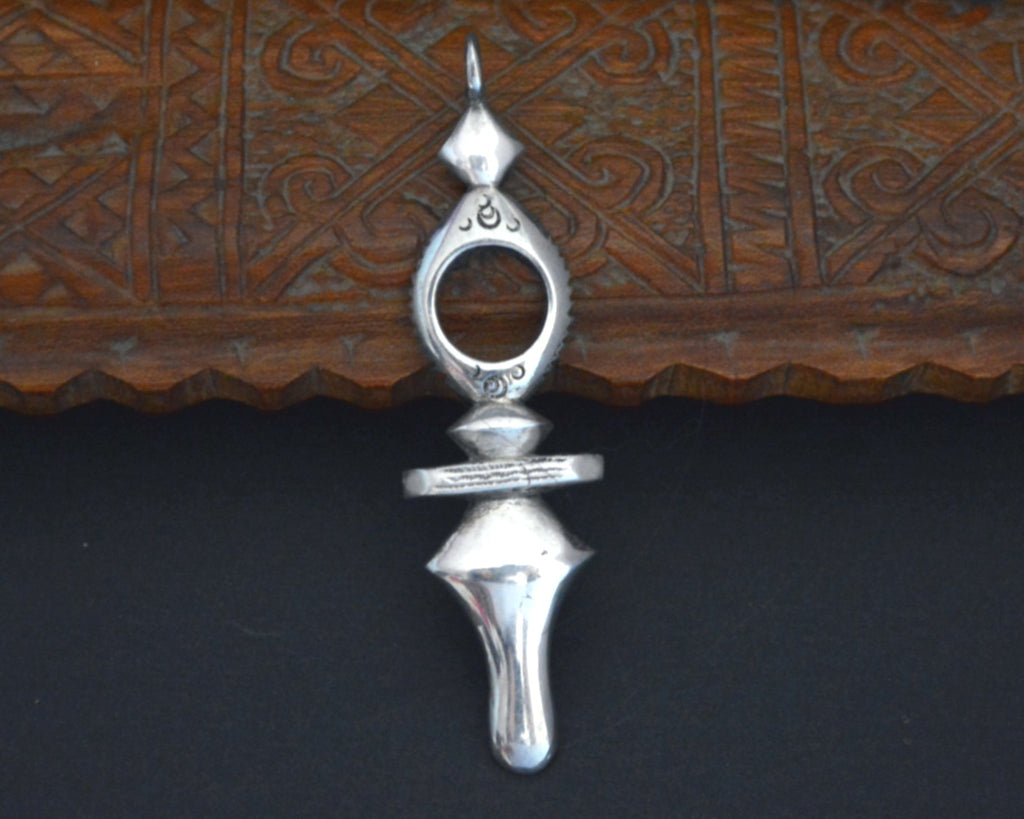 Tuareg Silver Cross Pendant