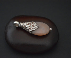 Nepali Pendant with Fish Repoussee