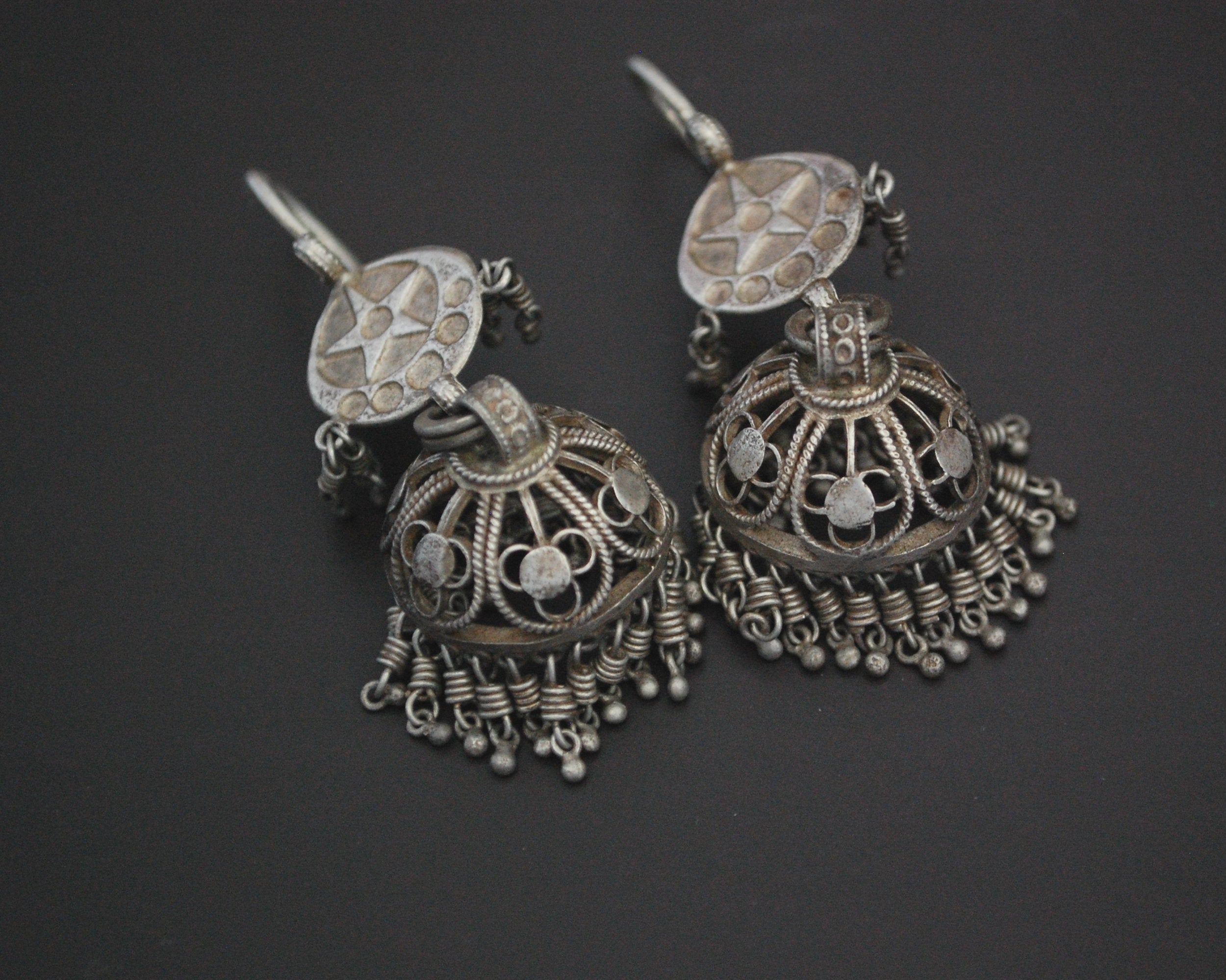 Bold Rajasthani Jhumka Earrings