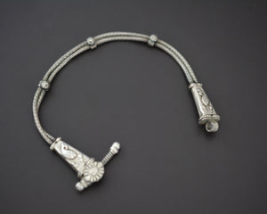 Rajasthani Snake Chain Bracelet with Fishes
