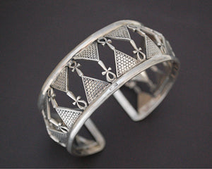 Egyptian Ankh Cuff Bracelet