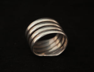 Ethnic Coil Ring from India - Size 7.5