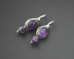 Amethyst Earrings from India