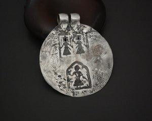 Old Indian Hindu Amulet Pendant
