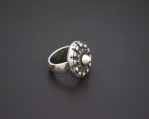 Old Rajasthani Silver Ring - Size 5