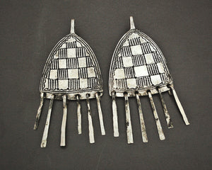 Bold Tuareg Earrings with Tassels