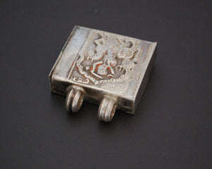 Hindu Amulet Box Pendant Durga
