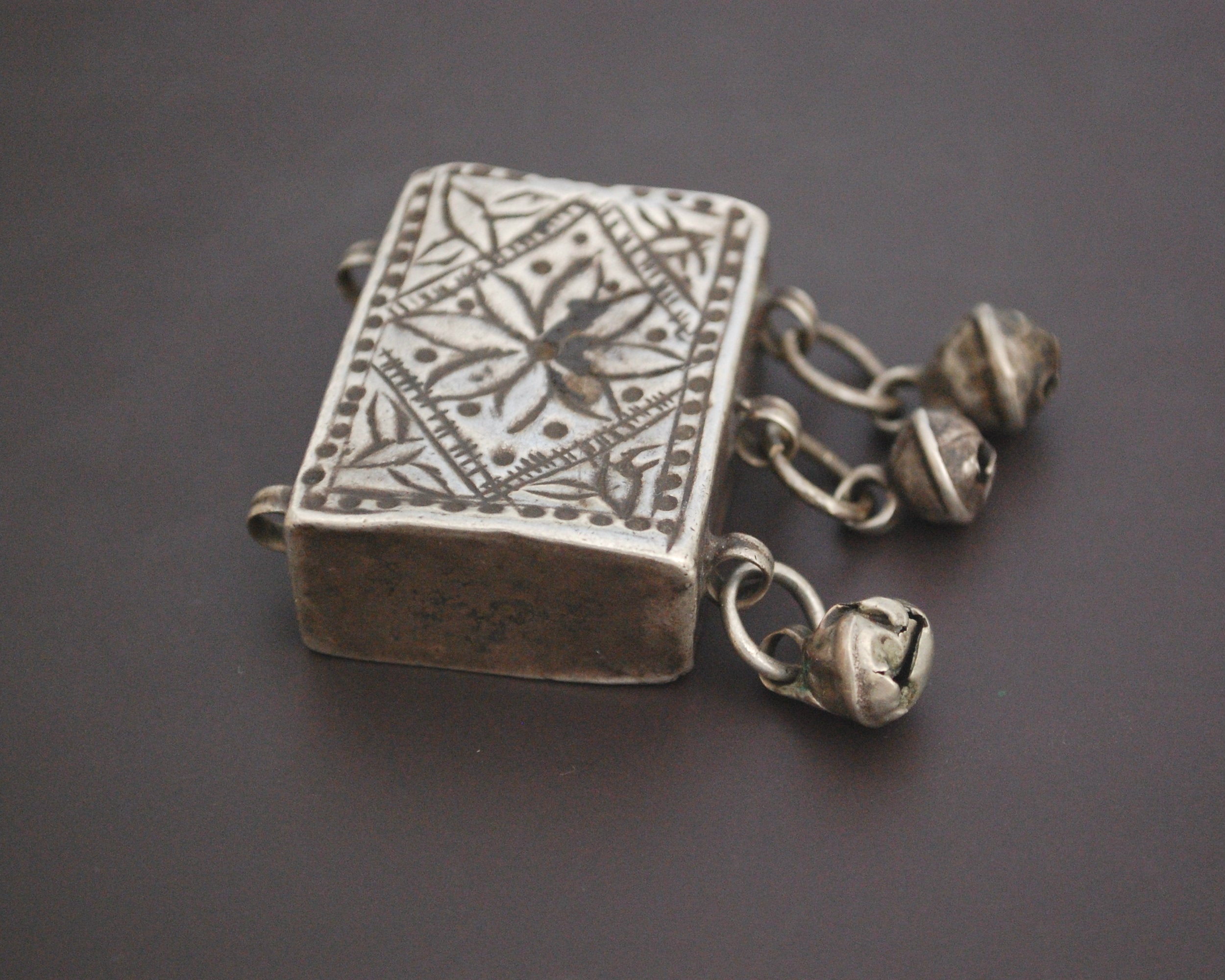 Old Kurdish Amulet Box Pendant