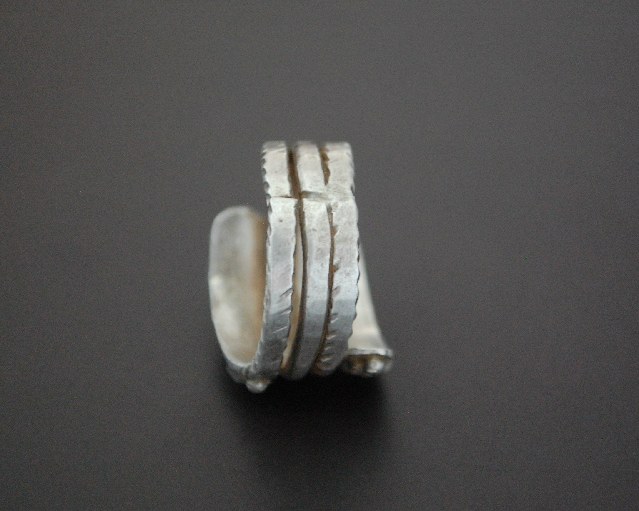 Ethnic Coil Ring from Afghanistan - Size 7