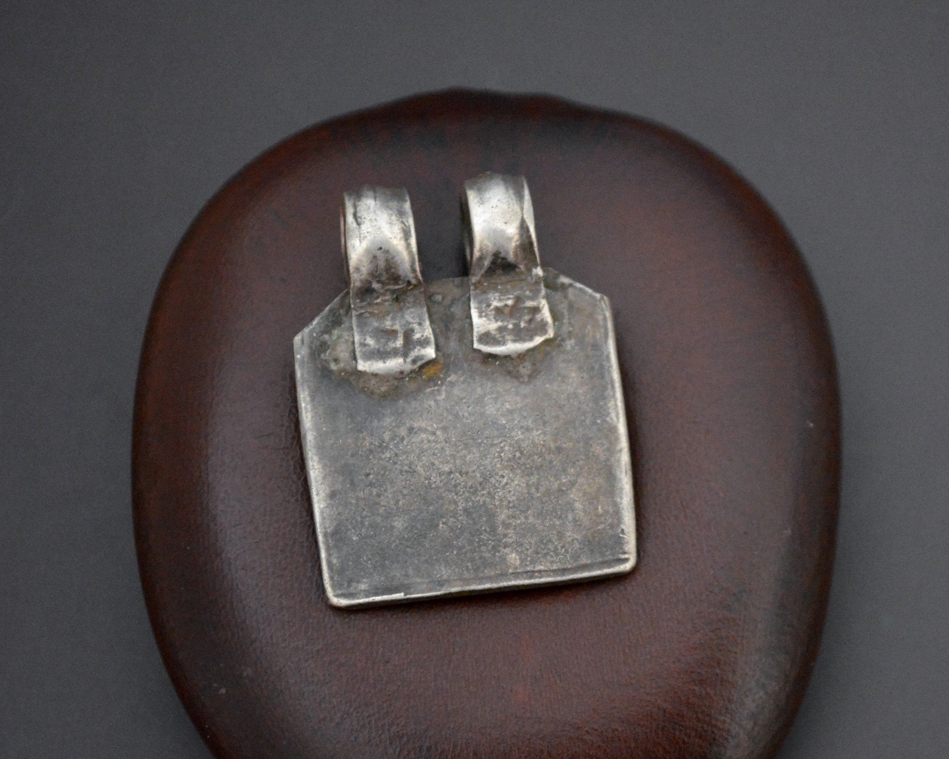 Old Heavy Hindu Amulet Sapta Matrikas