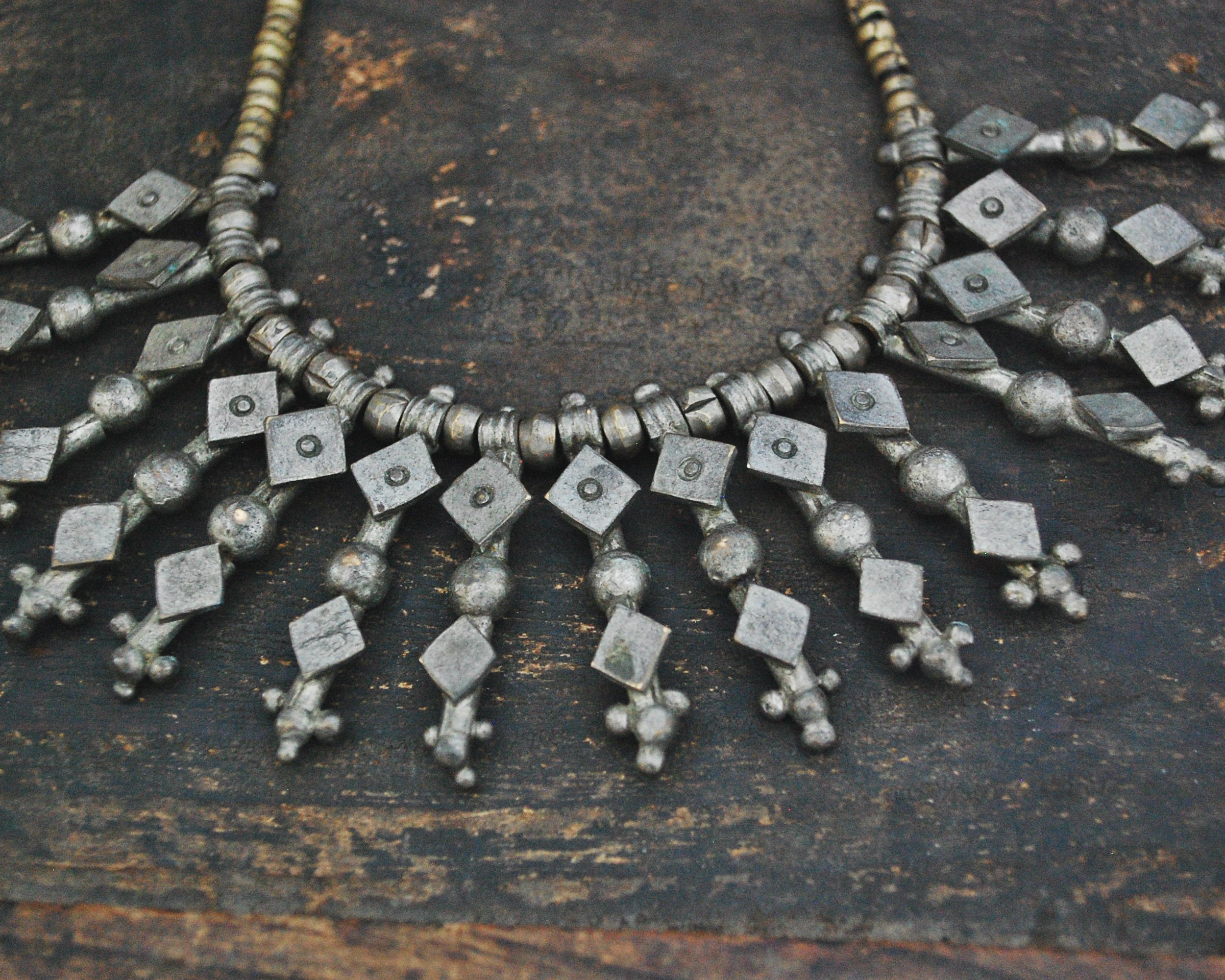 Rustic Ethiopian Brass Necklace